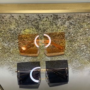 Summer rectangle sunglasses